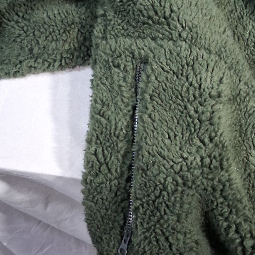 Alpine Design Women's XS Evergreen Lined Full Zip Talia Ridge Sherpa Jacket - Picture 9 of 10